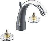 Kohler Double Handle Widespread Bathroom Faucet from the Taboret Series Brushed Nickel - K-8215-K-BN