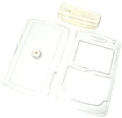 TRANSPARENT CLEAR SNAP-ON COVER HARD CASE PROTECTOR (With Removable Belt Clip) for RIM BLACKBERRY 8800, 8820, 8830 [Beyond Cell Packaging]