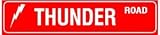 THUNDER ROAD movie hazard hwy street sign