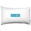 Soccer Girl Banner. Pillowcase
