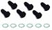 Third Party New : Flywheel Bolt 7/16 in. -20x1 in. Grade 8 6 Bolts And Lock Washers Per Package Chevy And Ford w/Standard Transmissions