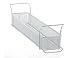 Amerock C54013-MB-W Wire Organizer Mesh Basket, White