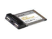Childrens Toyshop  Electronics : Belkin Hi-Speed USB 2.0 Notebook Card - USB adapter - CardBus - USB, Hi-Speed USB - 2 ports