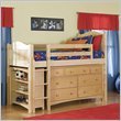 Bolton Furniture Cottage Low Loft Essex Set in Natural Finish