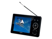 Typhoon TVT-601 Tragbarer Mini Fernseher 8,89 cm (3,5") Pocket DVB-T TV / Tragbarer DVB-T Player