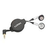 Ultra-Cord 59-inch Retractable Stereo Earphones