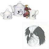Japanese Chin Tea Set, Porcelain by Rosalinde