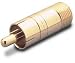 Recoton V411 Female F to RCA Male Adapter
