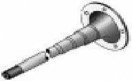 87-90 JEEP WAGONEER AXLE SUV, LH, Dana 44 Rear (1987 87 1988 88 1989 89 1990 90) J507124 N/A
