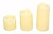 Gerson Company Everlasting Glow Flameless Ivory Wax Candles with Drip Effect, Set of 3