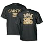 New Orleans Saints Reggie Bush Name and Number T-shirt (Adult X-Large)