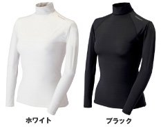 DUNLOP(ダンロップ) Ladies UVカット アンダーウェア（長袖ハイネック） TAC-961 ブラック M-L