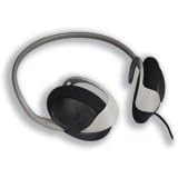 Compucessory Stereo Back Headphones Digital 35mm Cone Drivers Mylar Cord 1.2m 20-20Khz Ref CCS55224