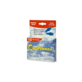 EarPlanes Earplugs, Flight Ear Protection - 3 pr