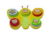 Nuchi Wooden Classics Shape Sorting Butterfly