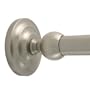 Allied Brass SHOWER CURTAIN ROD BRACKETS - PAIR QN-99-SBR