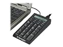 Kensington Notebook Keypad/Calculator with USB Hub, 19-Key Pad 72274