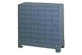 Steel Drawer Cabinet With 48 Drawers - 34-1/8'W X 12-1/4'D X 33-3/4'H