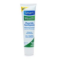 SmartMouth Fluoride Toothpaste, Great Mint Flavor 6 oz (170 g)