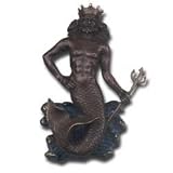 Neptune Door Knocker - Solid Brass Doorknocker