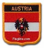 Austria (eagle)- Country Shield Patches
