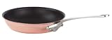 Mauviel Cuprinox Style 9.4-Inch Round Nonstick Frying Pan