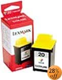 Lexmark 20 �J���[�J�[�g���b�W