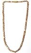Handmade Necklace In Rose Quartz Gemstone Indian style 17.5 inches (drosequartz011)