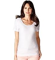Per Una Ditsy Floral Textured Ripple Top