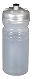 California Springs Twister Water Bottle 24oz 70mm mouth Clear w/Black Cap