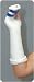 Rolyan(R) AquaFormTM Hand and Wrist "Boxer Fracture" Splint Left Size: M, Dimensions: 6"-7" (15.6-18