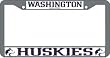 Washington Huskies Chrome Frame