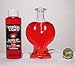Heart Shaped Oil Candle 5 Inch