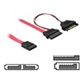 DELOCK Kabel SATA Slim  13pin Buchse > 7+15p