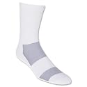 Under Armour HeatGear Crew Socks (White)