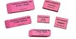ECONOMY ERASER CAPS ASSORTED COLOR