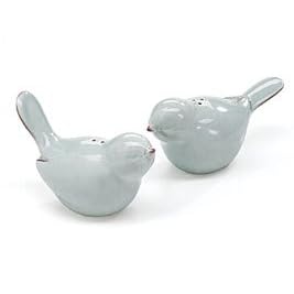 Bird Salt and Pepper Shakers Hand Painted Ceramic New by Salt & Pepper Shakers