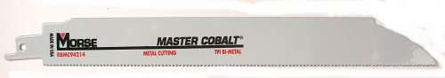 Tools: MK Morse RB1218T50 Bi metal Reciprocating Saw Blade 12 Inch X 3/4 Inch X .035 Inch TPI 18 Heavy Gauge Metal   50 Pack