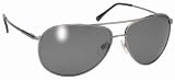 Polarized Pilot Aviator Sunglasses Gray Tint Lenses