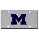 Alfred Hitch Cover CLP302 License Plate Michigan Wolverines