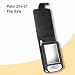 Electronics : Palm Zire 21 Black Leather Flip Style PDA Case with Belt Clip From Prima By Prima Cases