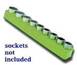 Tools & Hardware : 1/2 in. Drive Magnetic Green Socket Holder 10-19mm