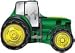 Tractor Balloon Farm western theme birthday decoration
