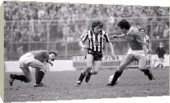 Box Canvas Print of Charlton Athletic v Newcastle United Football 1984 from Mirror Photos