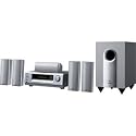 Onkyo HT-S4100 5.1 Channel Home Entertainment System (Set of Seven, Silver)