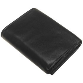 Nautica Men's Kittyhawk Credit Card Trifold,Black