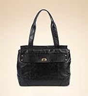 Leather Panelled Tote Bag