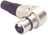 Neutrik NC3FRC XLR Right Angle Female Nickel