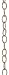 Progress Lighting P8757-46 10 Feet Of 9 Gauge Chain Permits Installation Of Chain-Hung Fixtures On High Ceilings with Maximum Fixture Weight Of 50 Pounds, Weathered Bronze