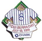 New York Yankees Yogi Berra Day 7/18/99 Stadium Give Away Pin